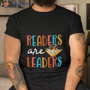 readers are leaders flowers t shirt tshirt