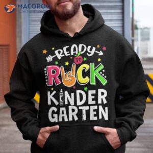 Ready To Rock Kindergarten Teacher Student Back School Shirt