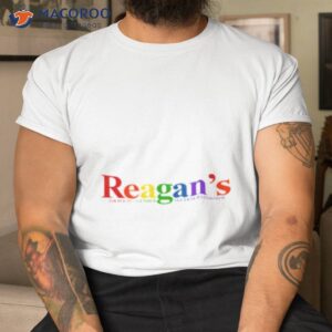 reagans grave is a gender neutral bathroom pride shirt tshirt