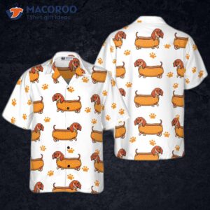 real hot dog dachshund hawaiian shirt 2