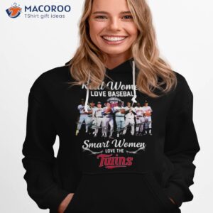 Real Women Love Baseball Smart Women Love The Minnesota Twins Signatures 2023 Shirt