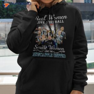 real women love football smart women love the newcastle united signatures 2023 shirt hoodie 2