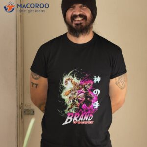 recommended for the brand of sacrifice jojos bizarre adventure shirt tshirt 2