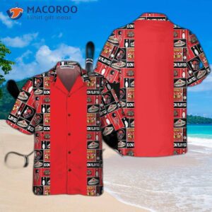 Red Bowling Hawaiian Shirt, Balls, And Pins Shirt – Best Gift For Players
