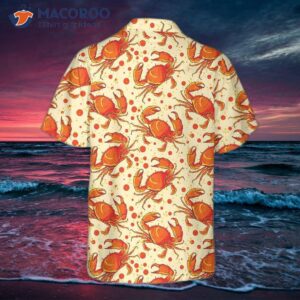 Red Crab Seamless Pattern Hawaiian Shirt, Unique And Stylish Print Shirt