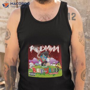 red gone wild thee album redman shirt tank top