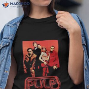 red graphic pulp band shirt tshirt