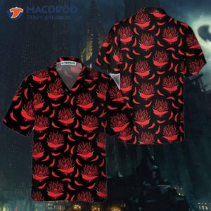 red hot chili pepper hawaiian shirt funny shirt for 0