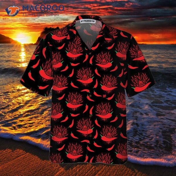 Red Hot Chili Pepper Hawaiian Shirt, Funny Shirt For ,