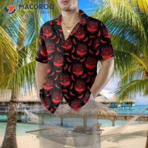 red hot chili pepper hawaiian shirt funny shirt for 3