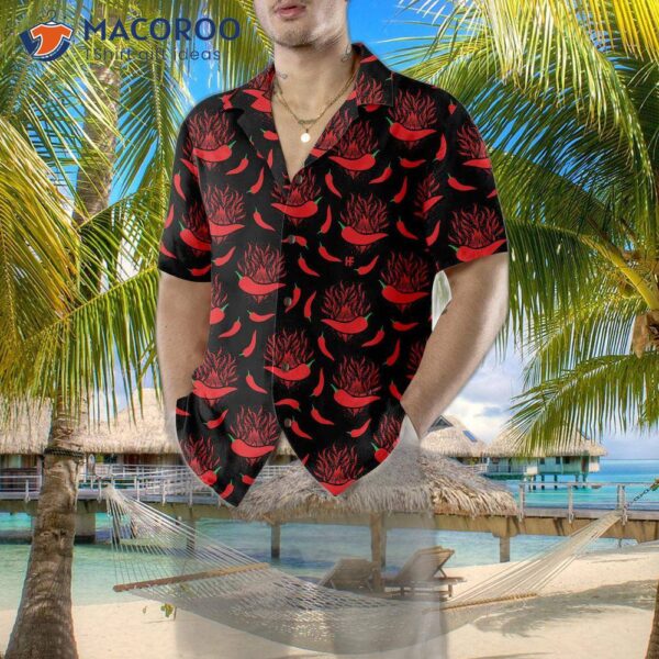 Red Hot Chili Pepper Hawaiian Shirt, Funny Shirt For ,