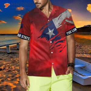 red ripped flag texas hawaiian shirt for the lone star state shirt proud 0