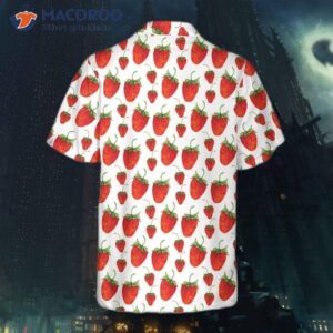 Red Strawberry Hawaiian Shirt, ‘s And Print Shirt