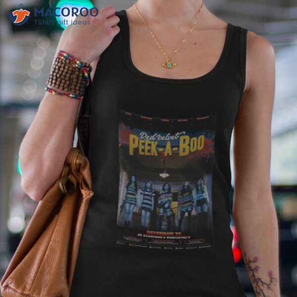 Red Velvet Comeback Peek A Boo Shirt