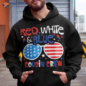 red white amp blue cousin crew 4th of july kids usa sunglasses shirt hoodie