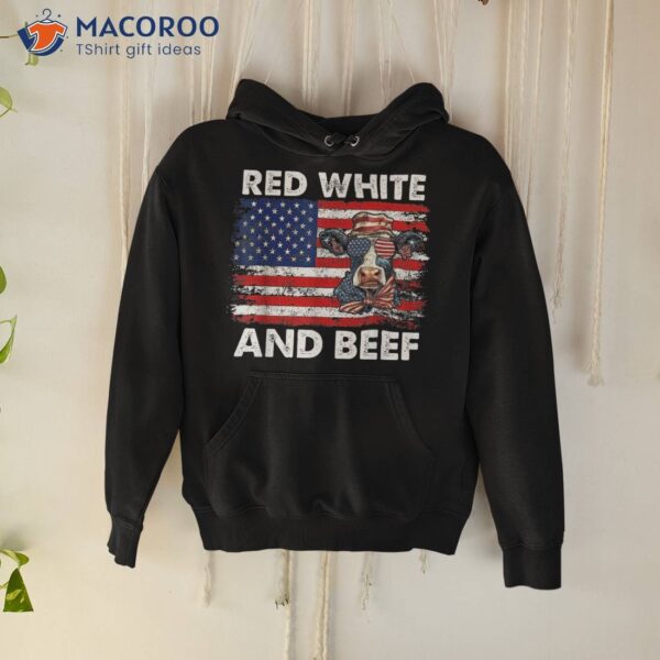 Red White And Beef Funny Shirt