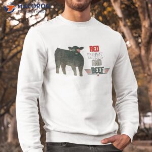 red white and beef shirt sweatshirt 1