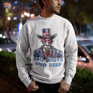 red white and beef shirt sweatshirt