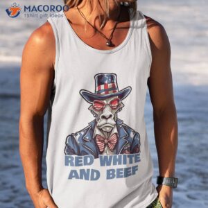 red white and beef shirt tank top