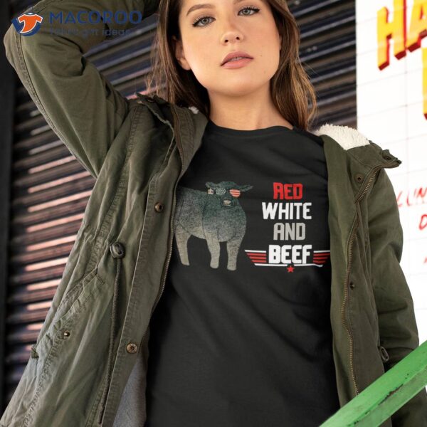 Red White And Beef Shirt