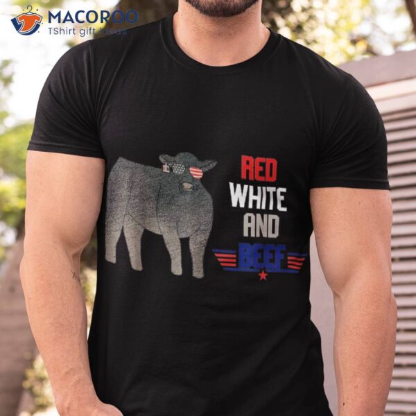 Red White And Beef Shirt