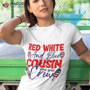 red white and blue cousin crew shirt tshirt 1