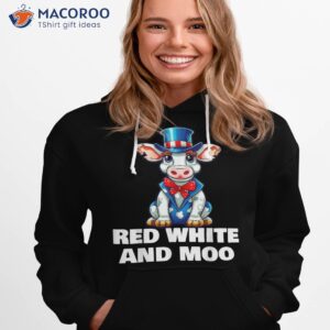 red white and moo shirt hoodie 1