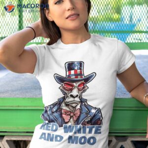 Red White And Moo Shirt