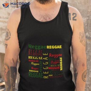 reggae in letters damian marley shirt tank top