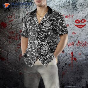repair even dead on dark background hawaiian shirt 4