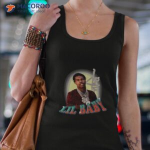 retro art rap lil baby shirt tank top 4