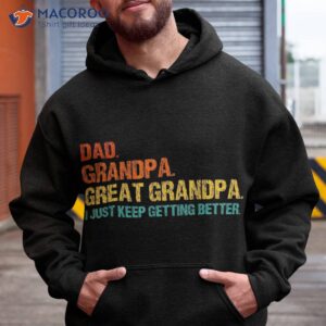 retro dad grandpa great fathers day funny shirt hoodie