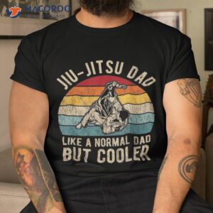 Retro Jiu-jitsu Dad Shirt Bjj Father Vintage