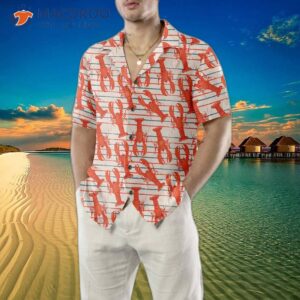 retro lobster hawaiian shirt funny shirt for adults print 3