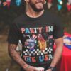 Retro Party In The Usa 4th Of July America Patriotic Shirt