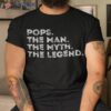 Retro Pops The Man Myth Legend Fathers Day Funny Shirt