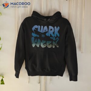 Retro Shark Ocean Biologist Animal Lover Fin Week 2023 Shirt