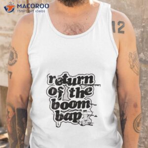 return of the boom bap krs one shirt tank top