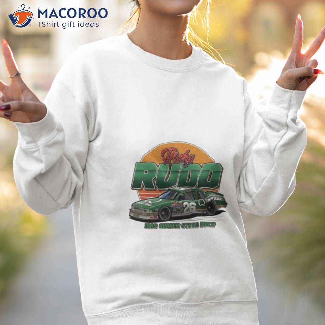 Ricky Rudd 26 1989 Quaker State Buick Shirt Ricky Rudd 26 1989 Quaker State Buick Shirt