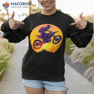 ride in style vintage dirtbike for adventure shirt sweatshirt