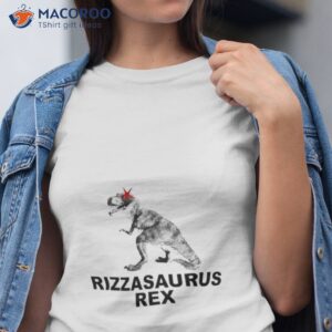 rizzasaurus red shirt tshirt