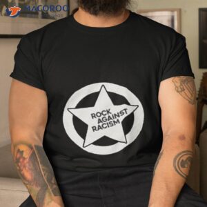 rock against racism star logo shirt tshirt