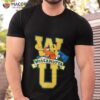 Rocky And Bullwinkle Wossamotta U Logo Yellow Shirt