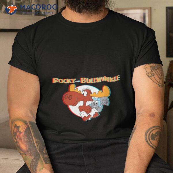 Rocky & Bullwinkle Glintch Design Shirt