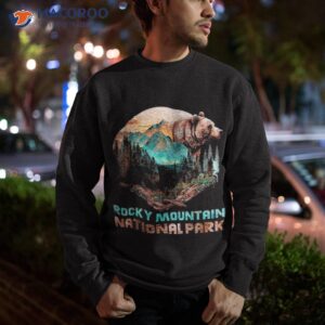 rocky national park alaska grizzly bear mountain hike shirt sweatshirt