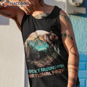 rocky national park alaska grizzly bear mountain hike shirt tank top 1