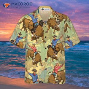 rodeo texas flag hawaiian shirt stylish shirt for lovers 3