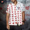 Rooster American Flag Hawaiian-style Shirt