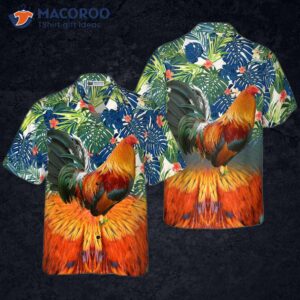 rooster hawaiian shirt 0