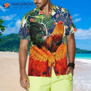 rooster hawaiian shirt 1
